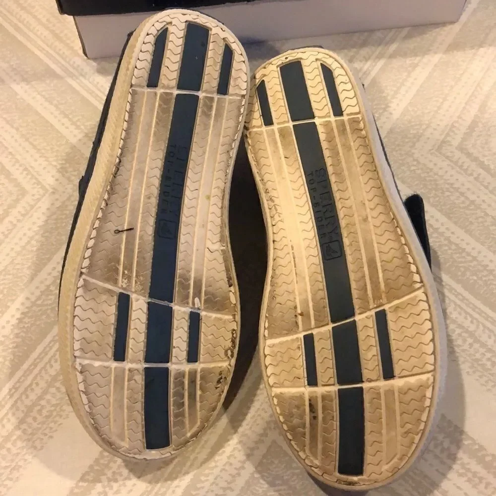 Sperry Top-Sider Little Boys Cruz Jr Navy Shoes - Size 11 1/2